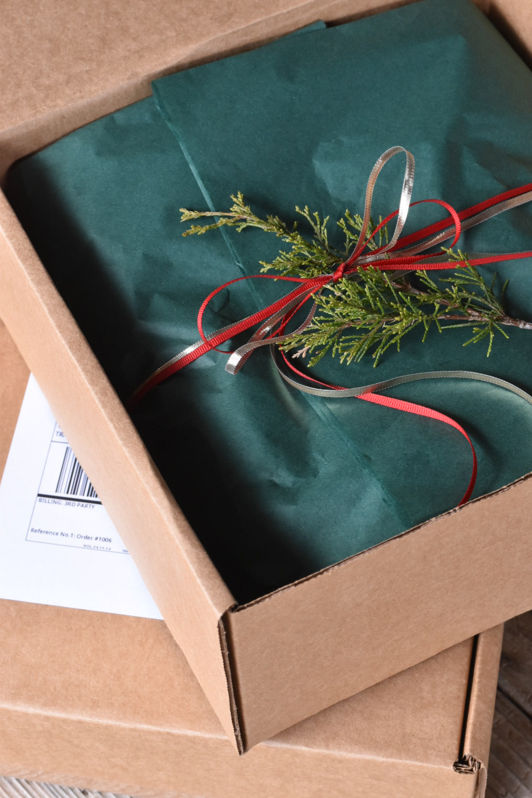 Dozen Holiday Cookie Box SHIPPING